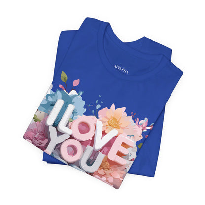 Natural Cotton Tee Shirt - Love Story Collection Printify