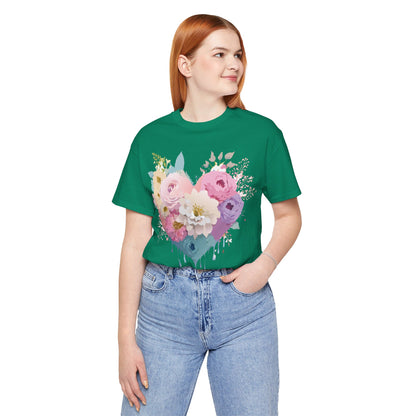 Natural Cotton Tee Shirt - Love Story Collection Printify