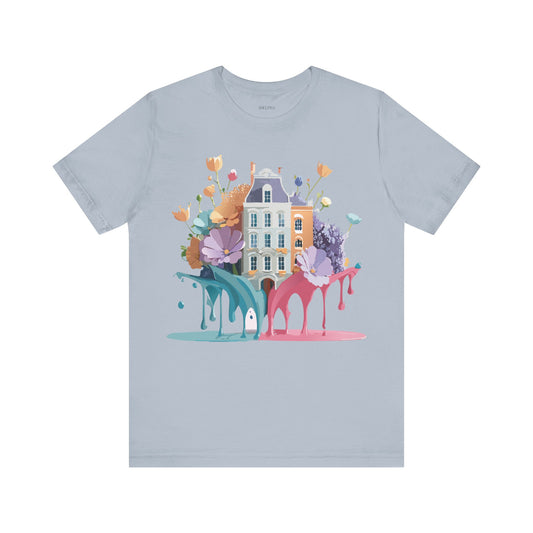 T-shirt en coton naturel - Collection Beautiful Places - Amsterdam