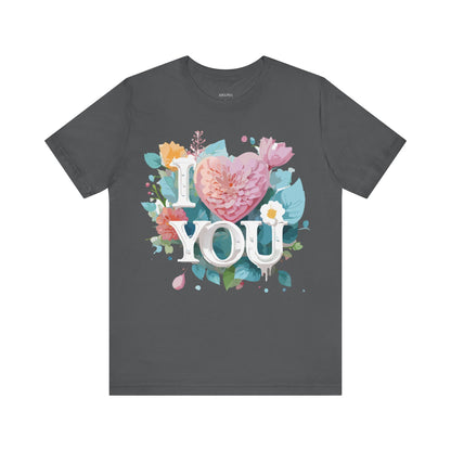 Natural Cotton Tee Shirt - Love Story Collection Printify