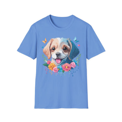 Dog Shirt Unisex Softstyle Tee Gildan 64000 100 Percent Ring Spun Cotton