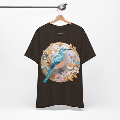 Natural Cotton Tee Shirt - Medallion Collection Printify