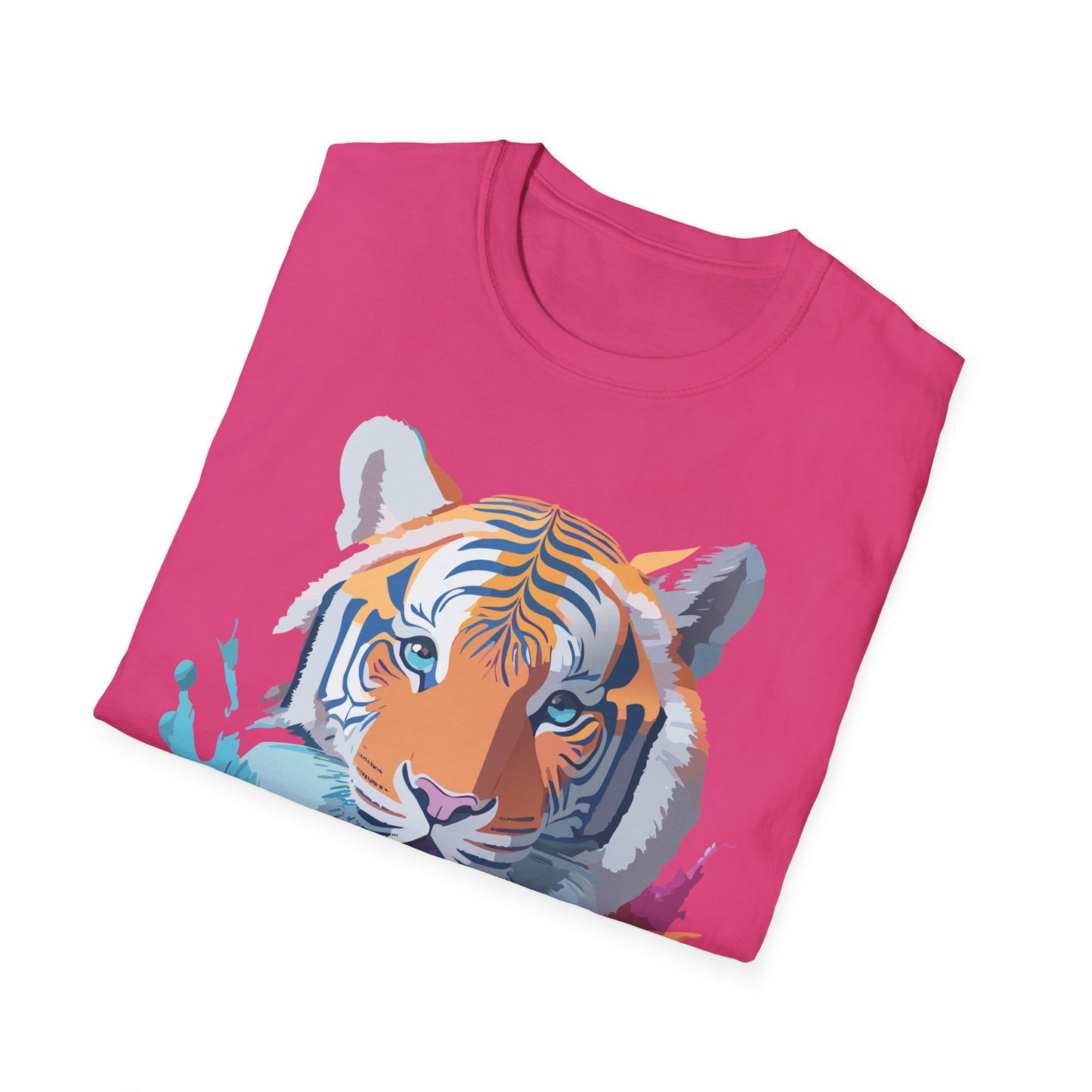 Tiger Shirt, Shirt with Tiger, Animal Tee, Shirt with Animals