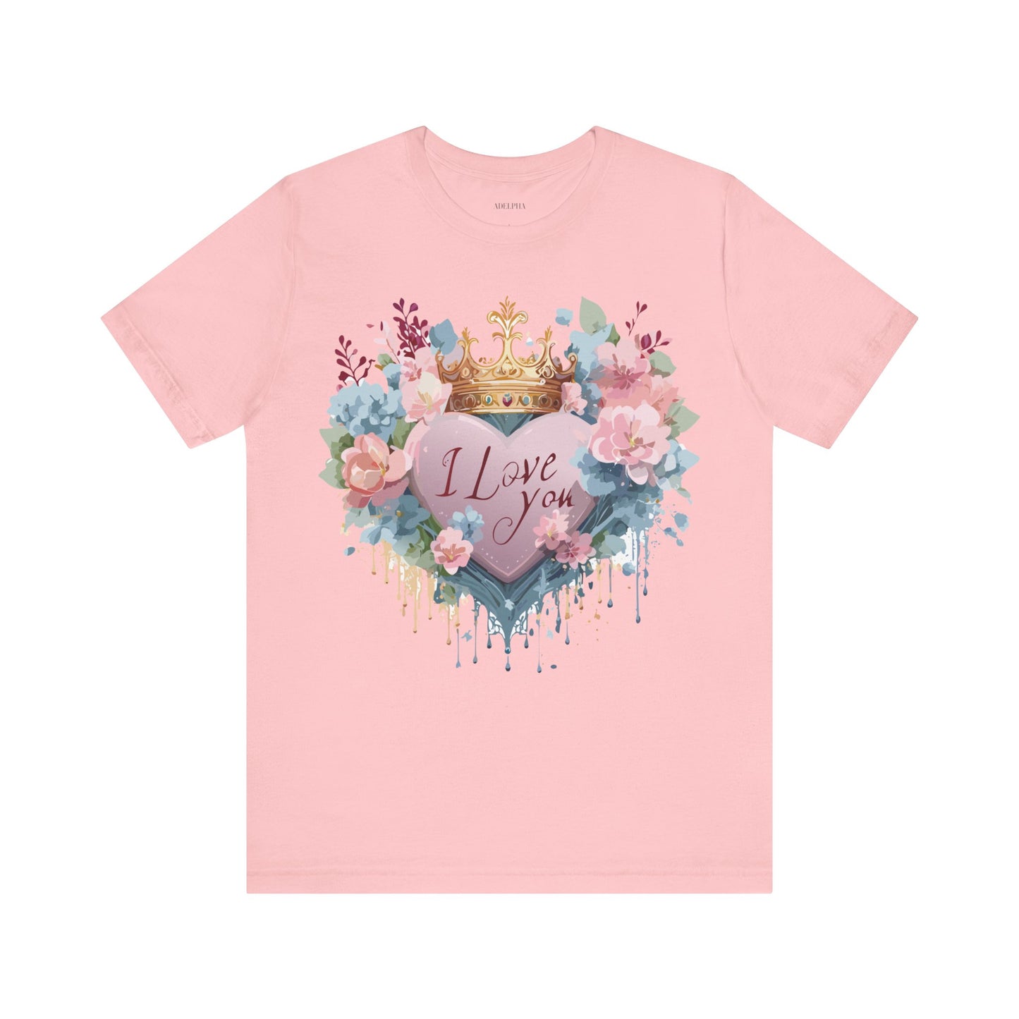 Natural Cotton Tee Shirt - Love story Collection