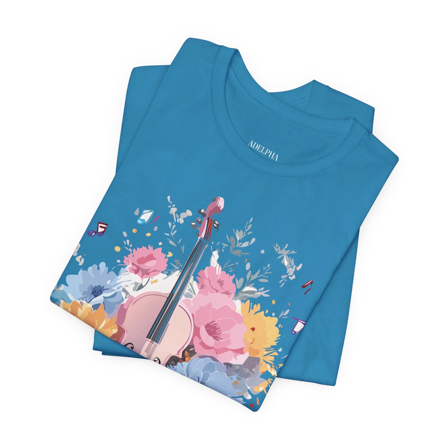 Natural Cotton Tee Shirt - Music Collection