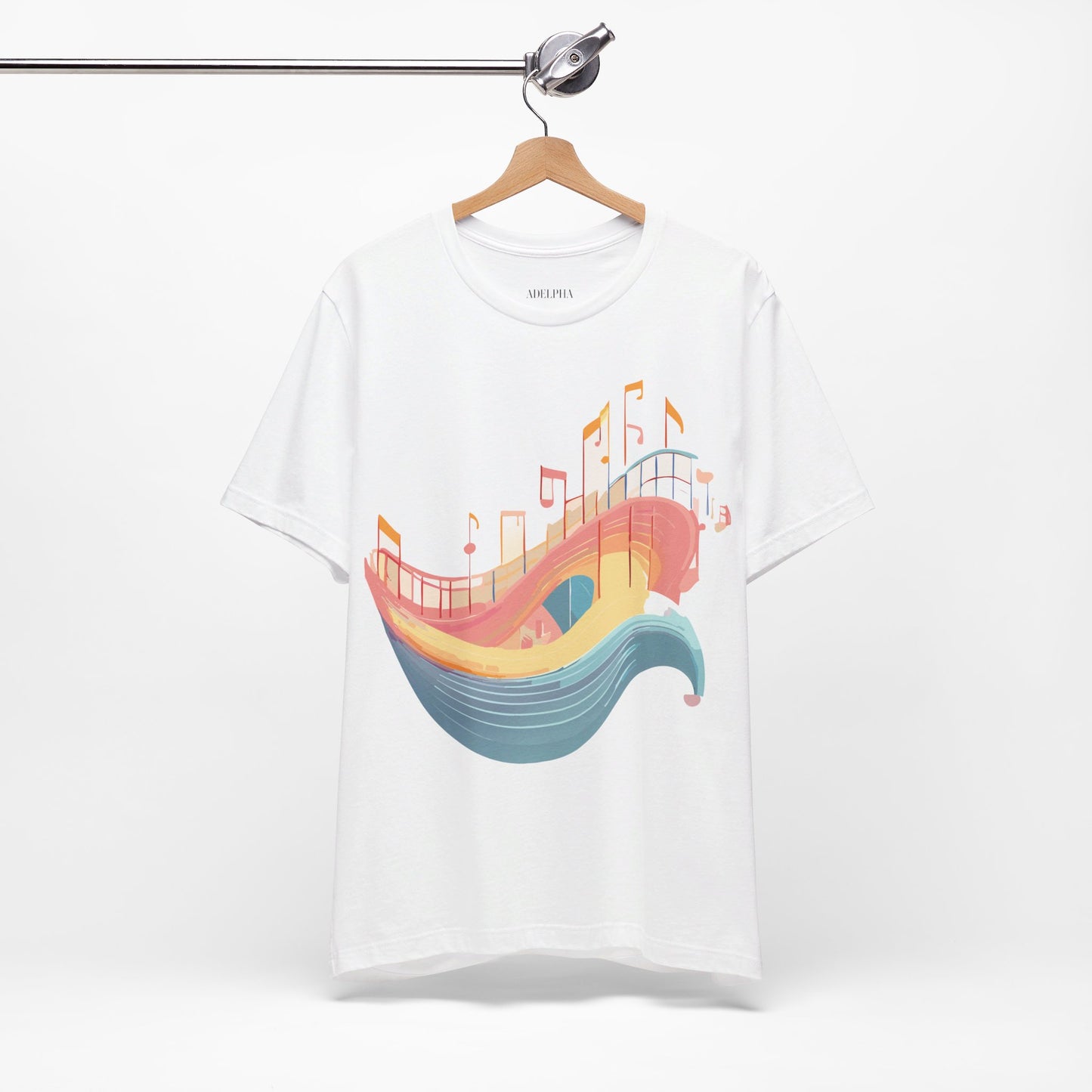 Natural Cotton Tee Shirt - Music collection