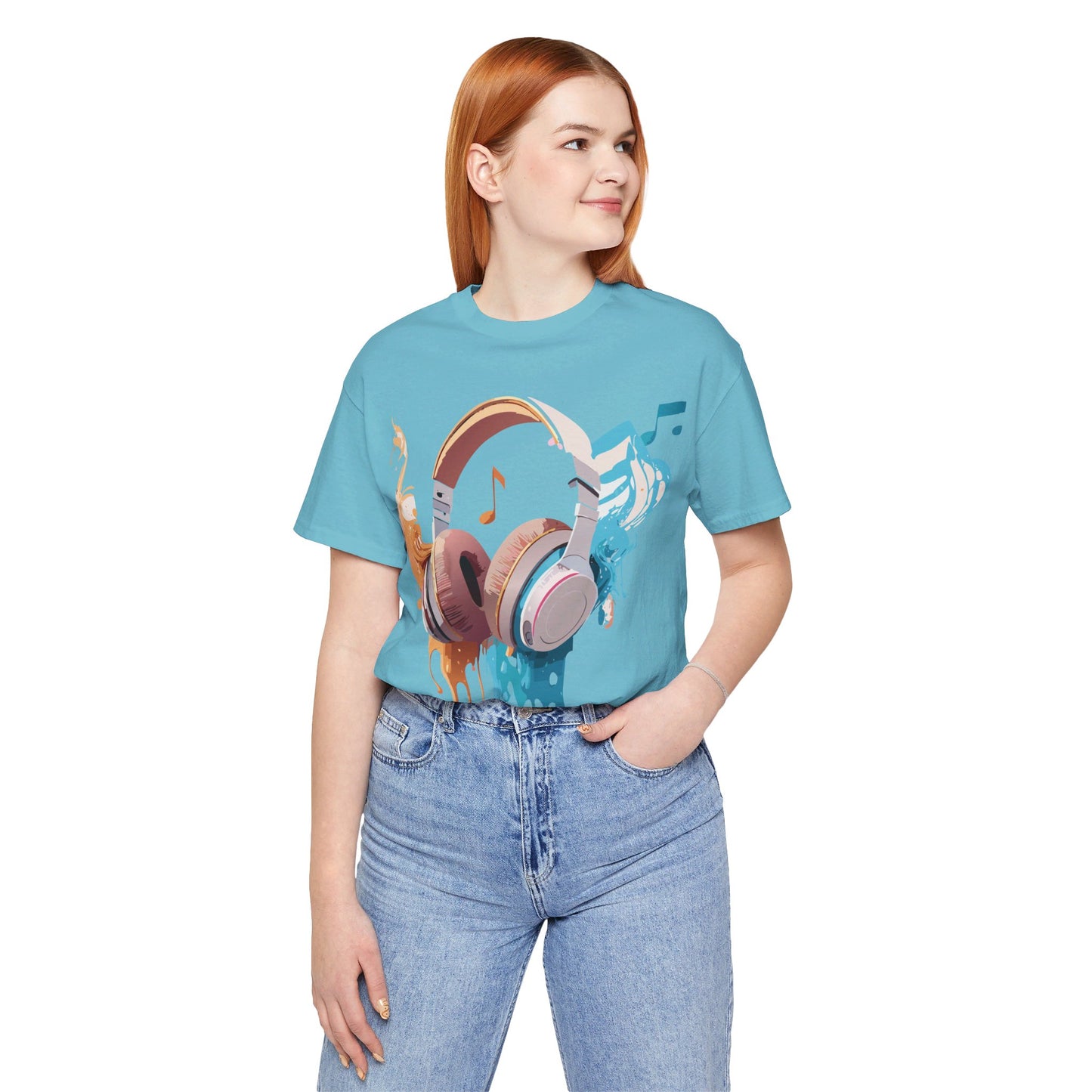 Natural Cotton Tee Shirt - Music collection