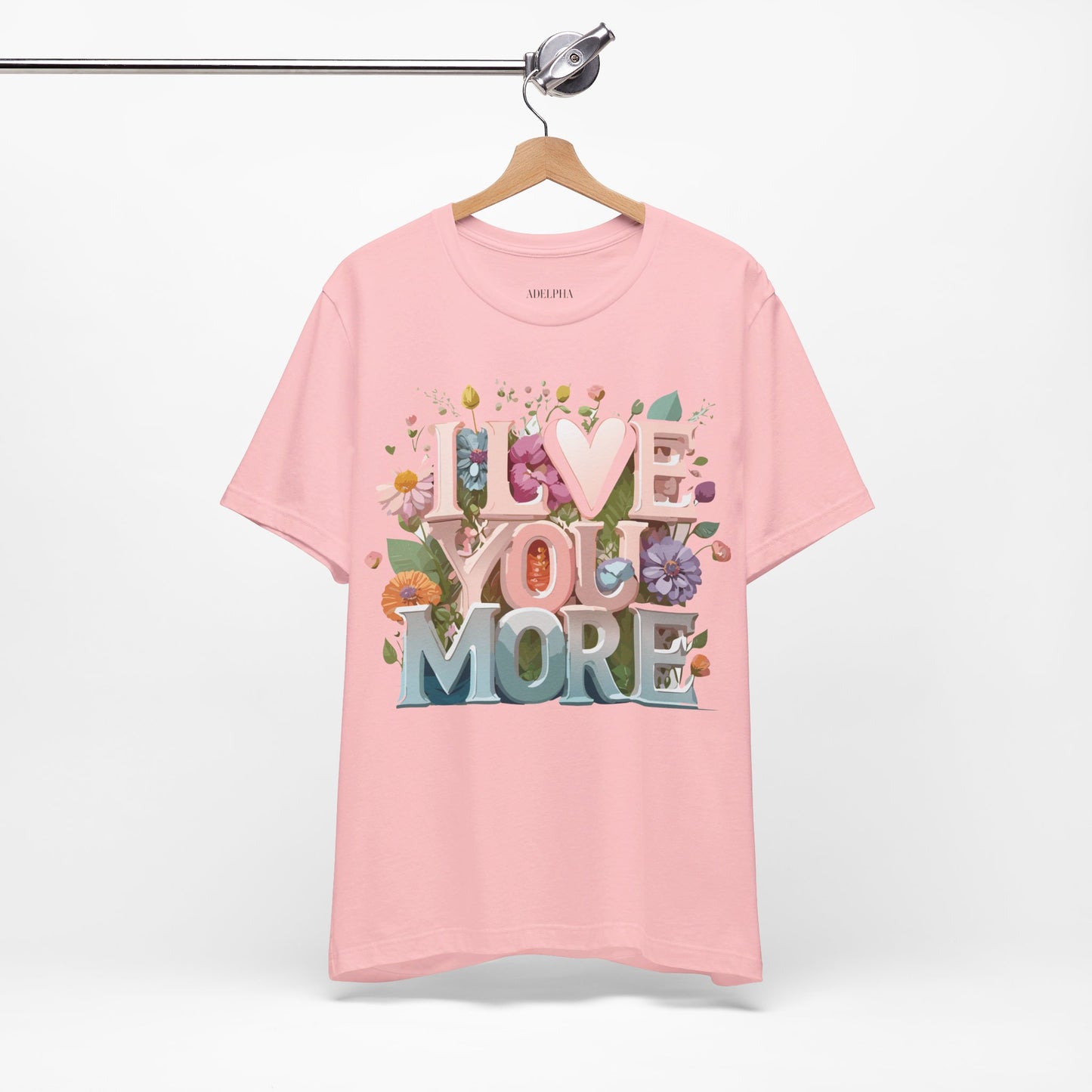 T-Shirt aus natürlicher Baumwolle – Love Story-Kollektion