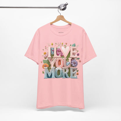Natural Cotton Tee Shirt - Love story Collection Printify