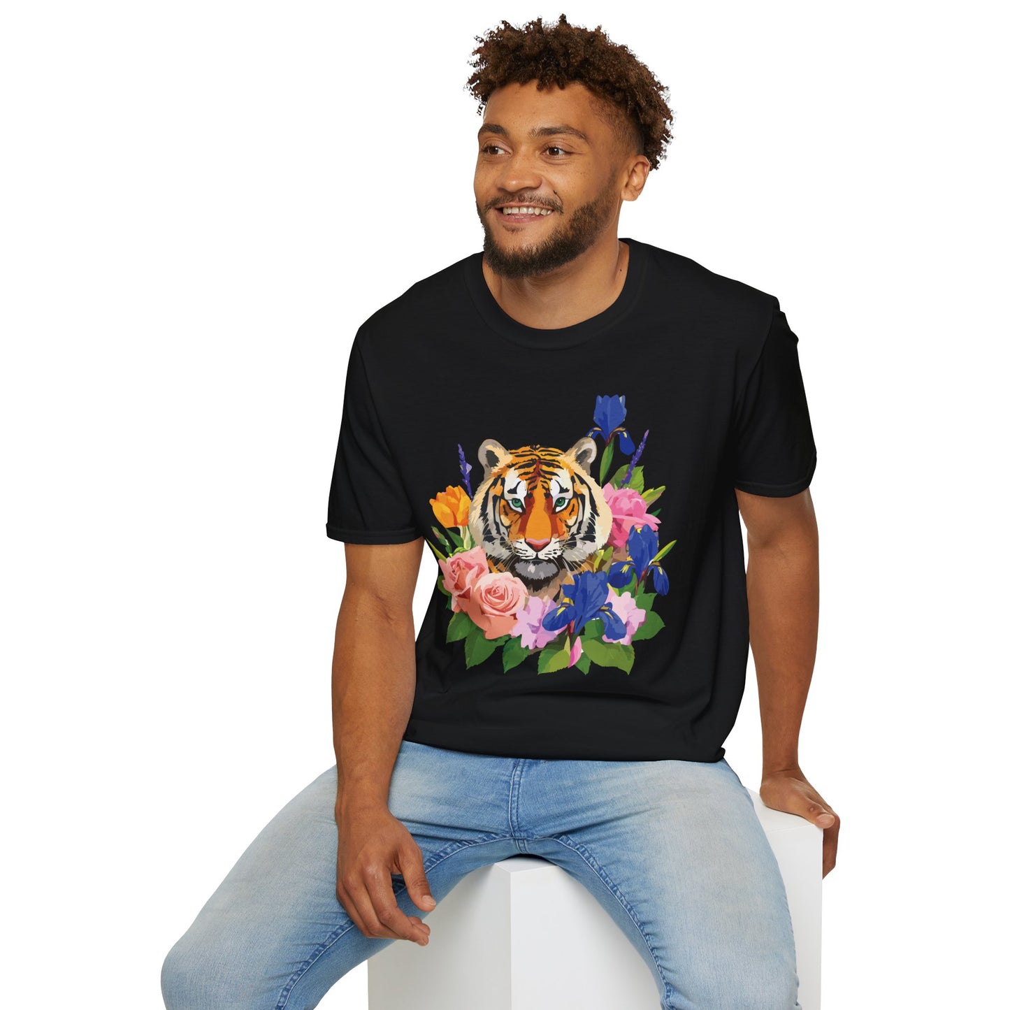 Tiger Shirt, Shirt with Tiger, Animal Tee, Shirt with Animals