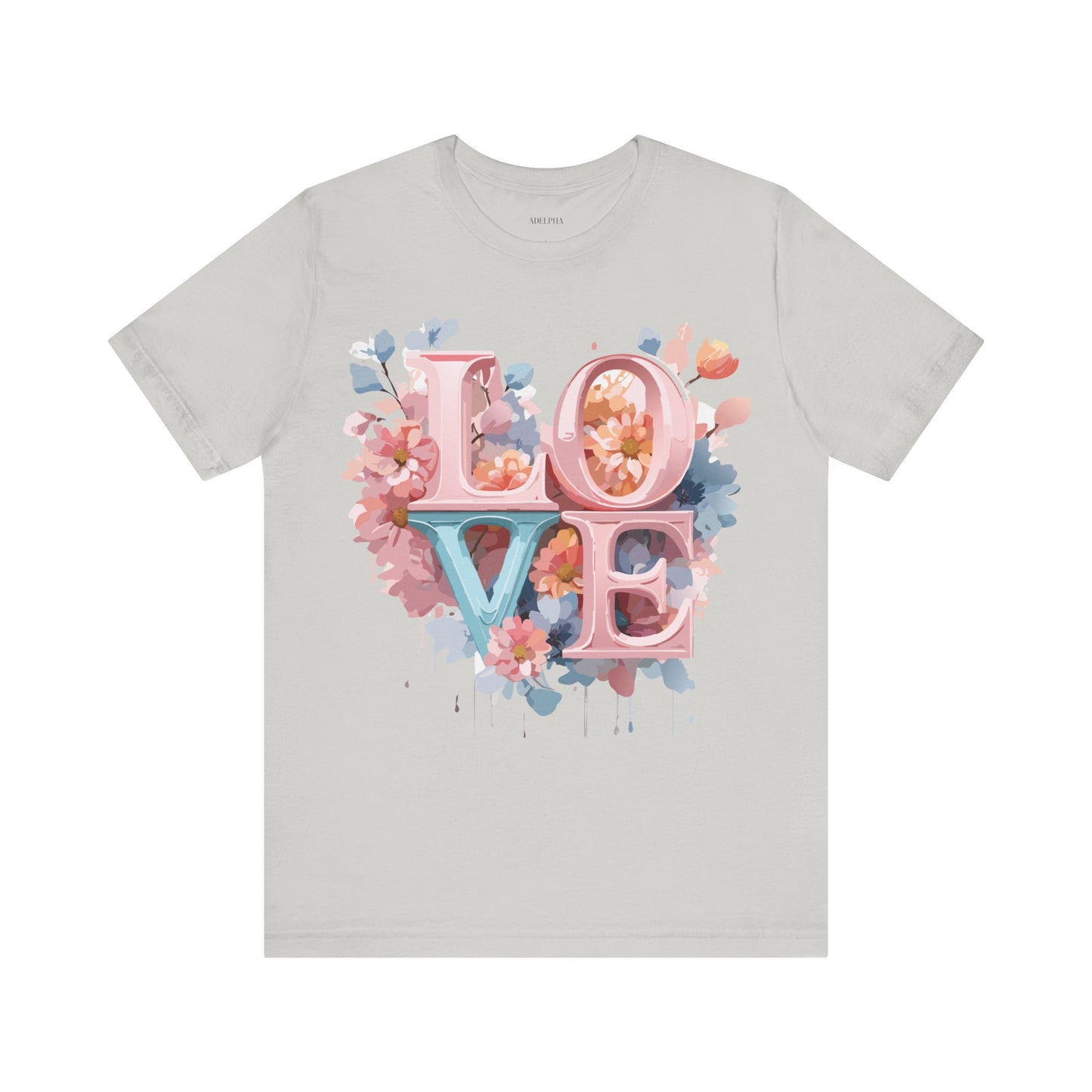 T-Shirt aus natürlicher Baumwolle – Love Story-Kollektion