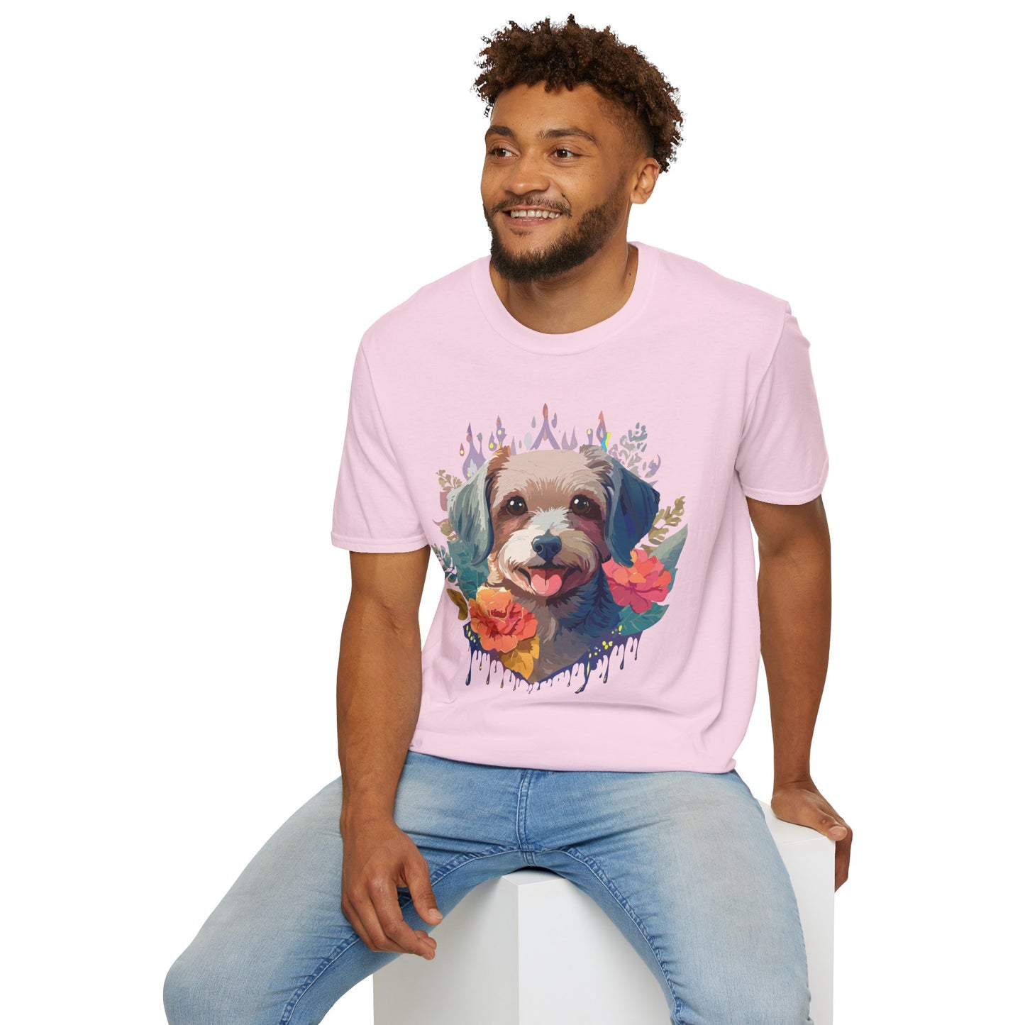 Dog Shirt, Shirt with Dog, Animal Tee, Shirt with Animals