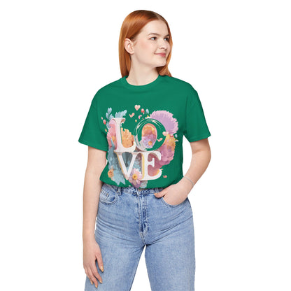 Natural Cotton Tee Shirt - Love Story Collection Printify