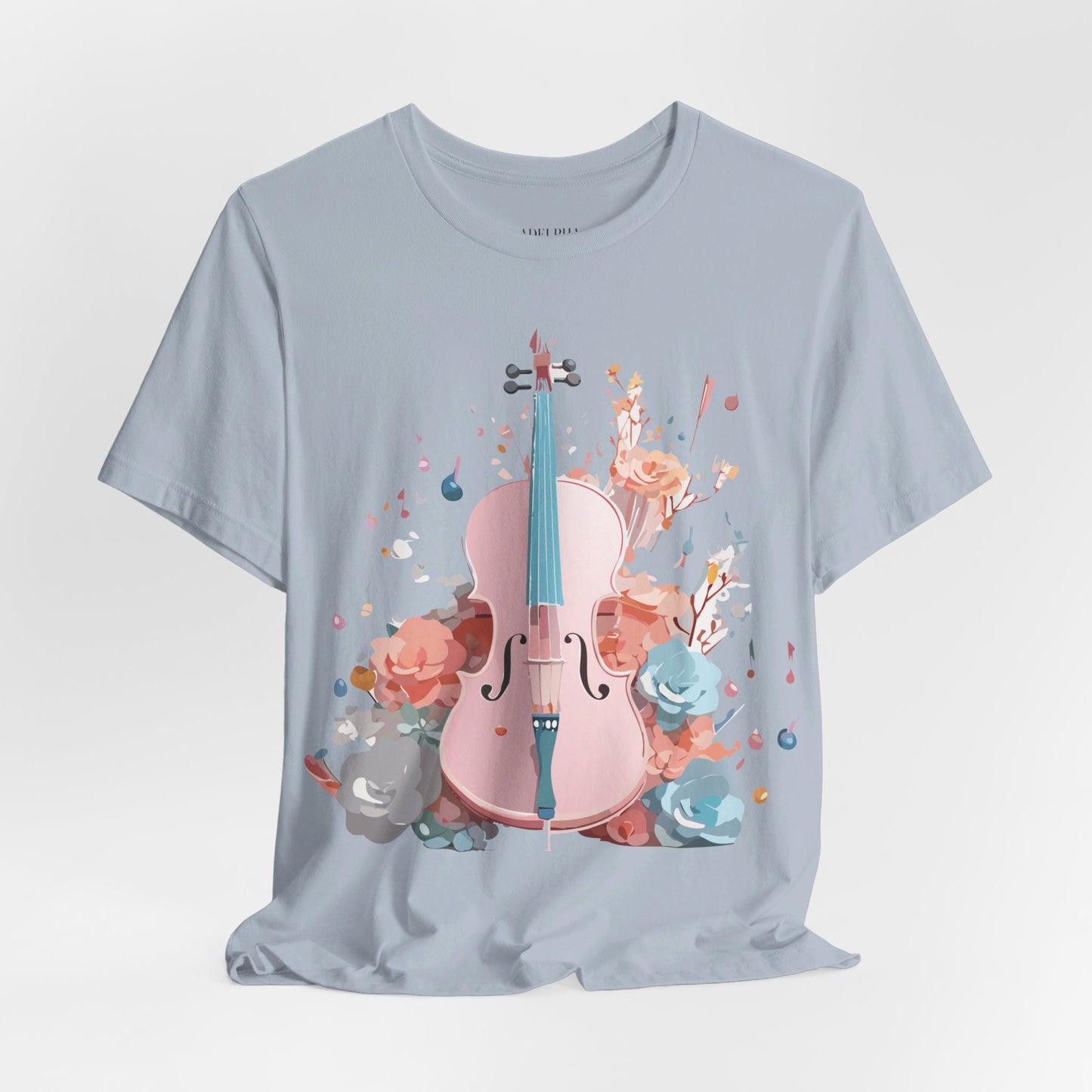 Natural Cotton Tee Shirt - Music collection