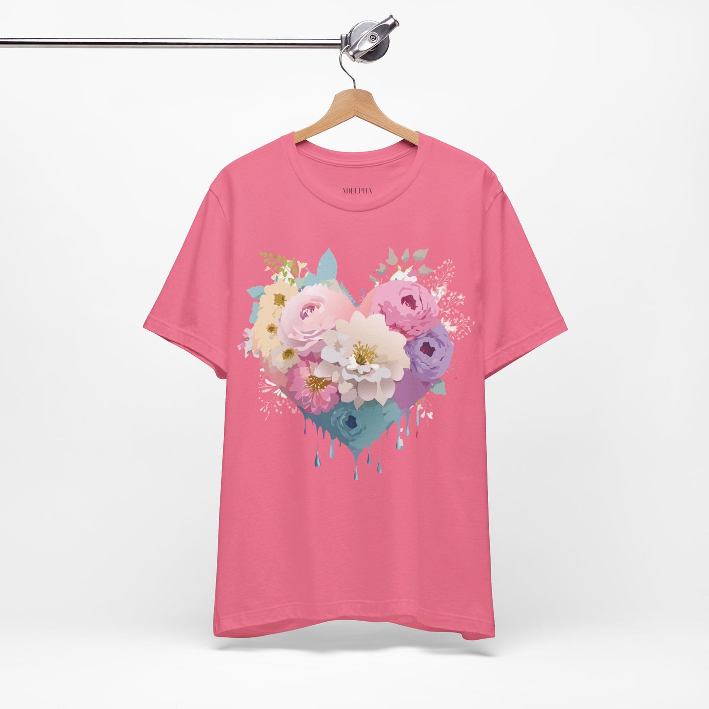 T-shirt en coton naturel - Collection Love story