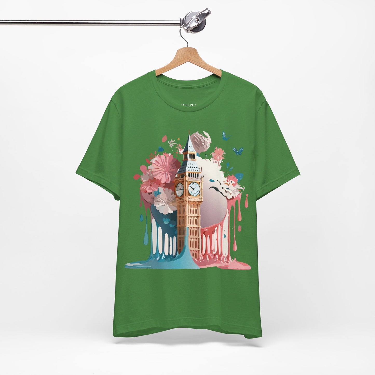 Natural Cotton Tee Shirt - Beautiful Places Collection - London