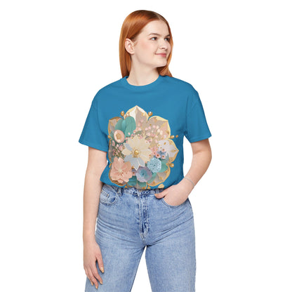 Natural Cotton Tee Shirt - Medallion Collection Printify