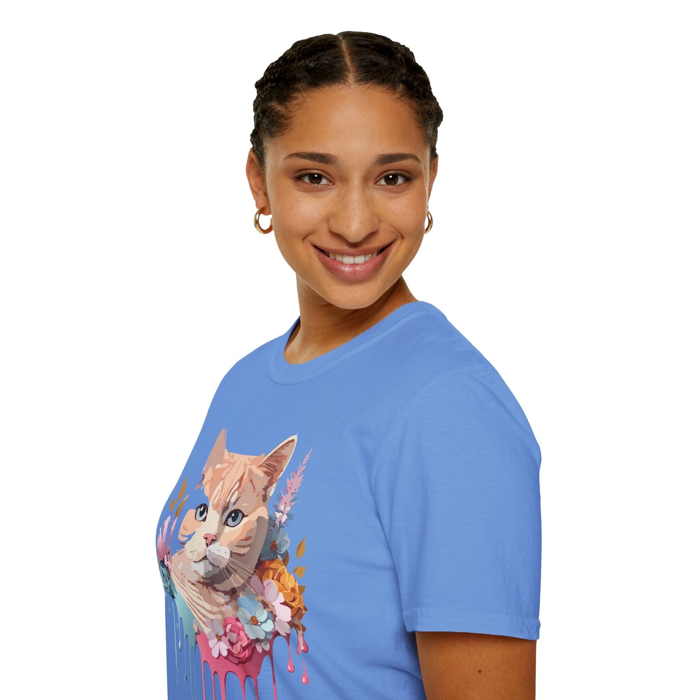 Cat Shirt, Shirt with Cat, Cats Tee, Kitten Tee