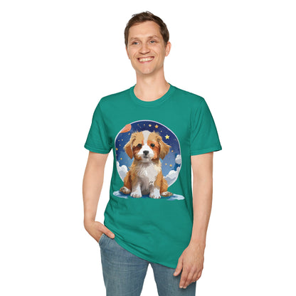 Dog Shirt Unisex Animal Tee Gildan Softstyle 64000 Short Sleeve Comfort