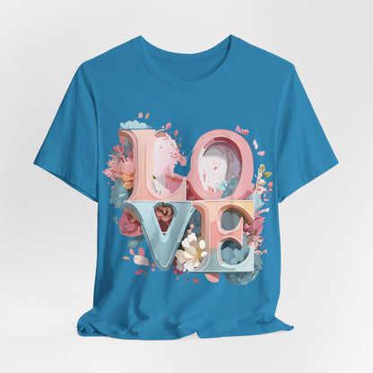 Natural Cotton Tee Shirt - Love Story Collection Printify