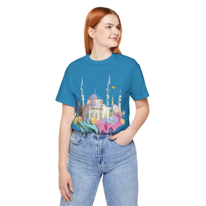 Natural Cotton Tee Shirt - Istanbul, Turkey Printify