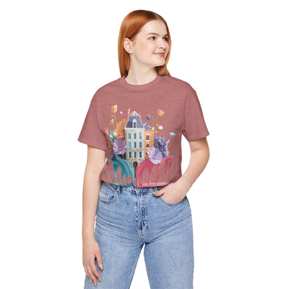 Tourist Shirt, Shirt with Amsterdam - ADELPHA