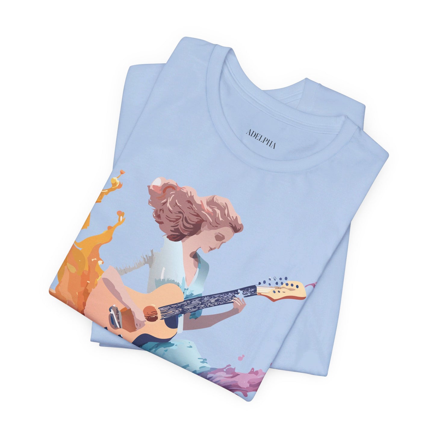 T-shirt en coton naturel - Collection Musique