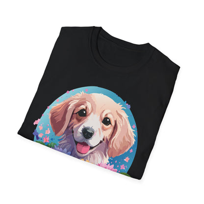 Unisex Dog Shirt Animal Tee Gildan Softstyle 64000 100 Percent Cotton