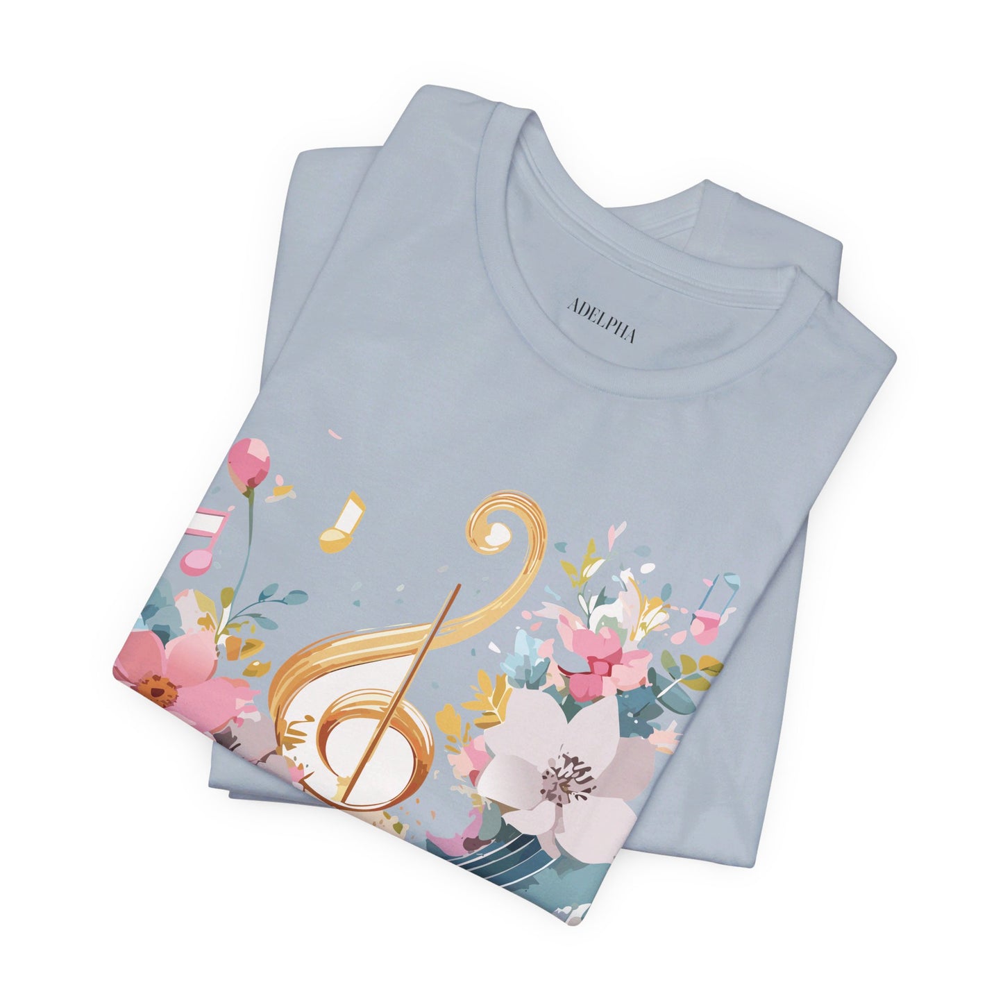 T-shirt en coton naturel - Collection Musique