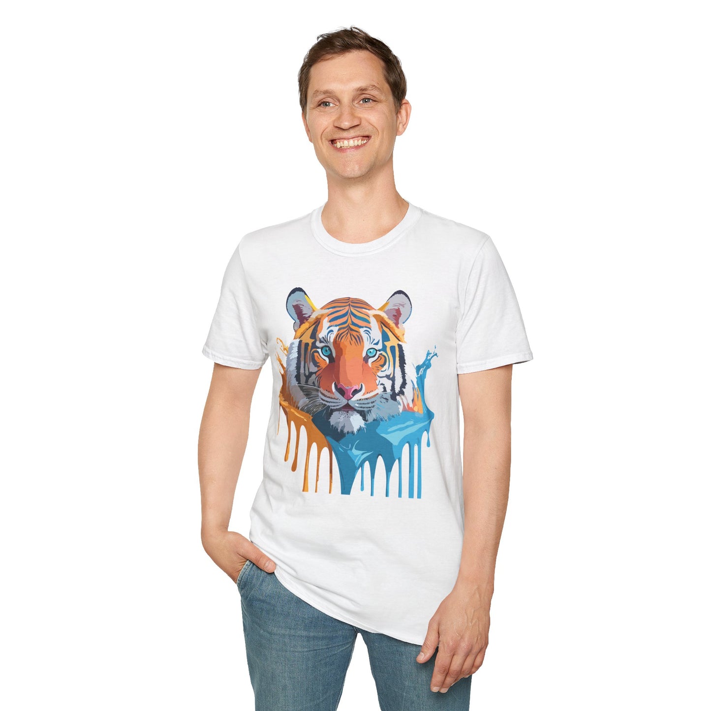 Tiger Shirt, Shirt with Tiger, Animal Tee, Shirt with Animals