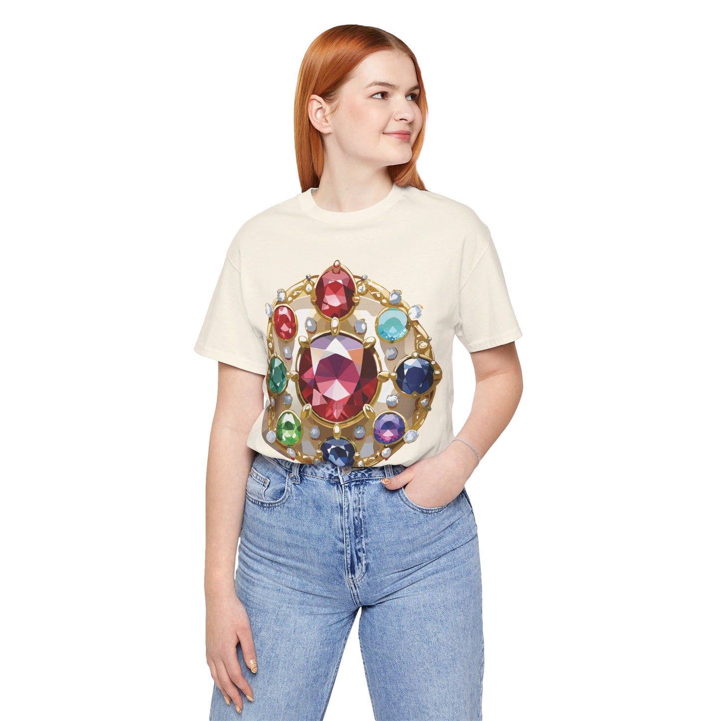 Natural Cotton Tee Shirt - Queen Collection