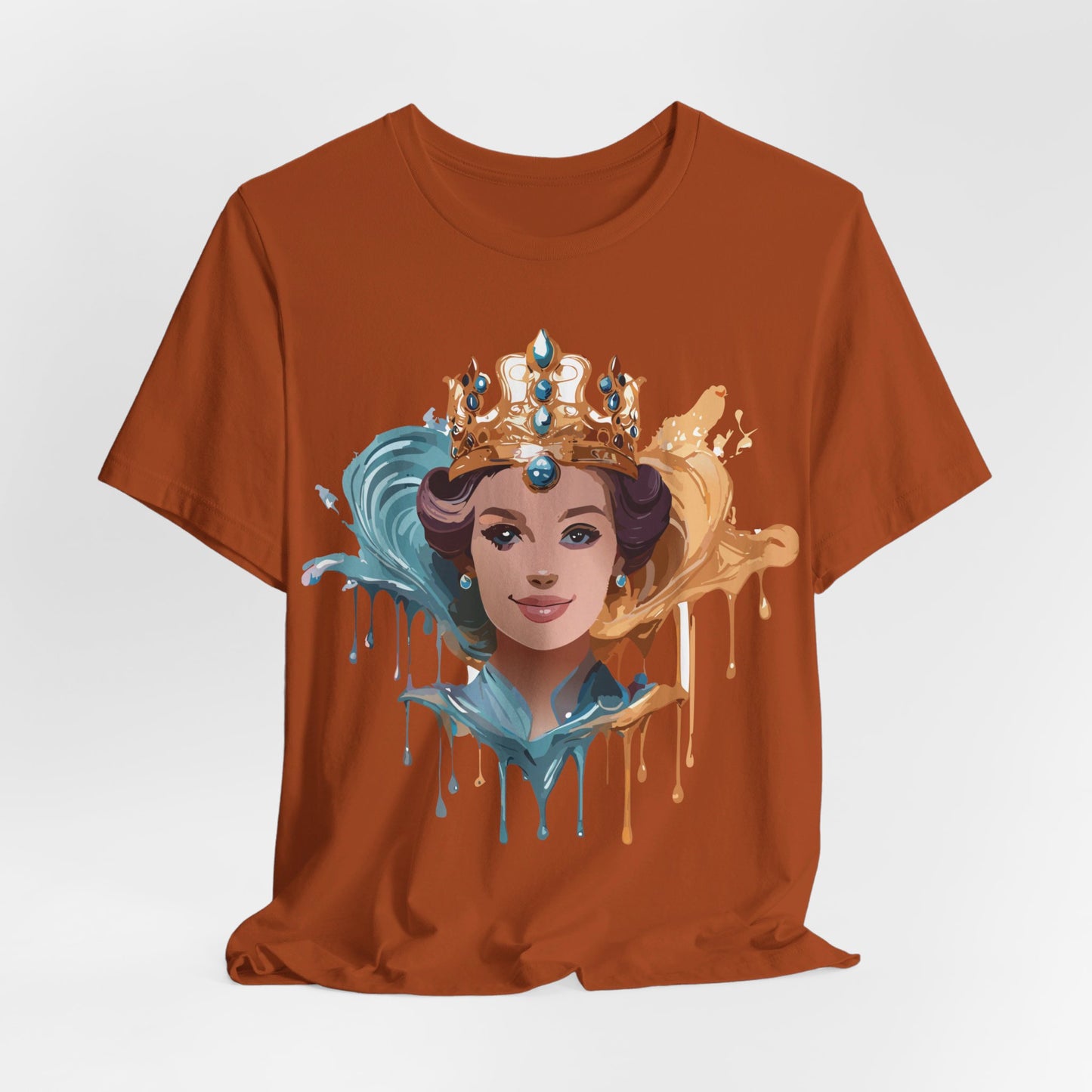 Natural Cotton Tee Shirt - Queen Collection