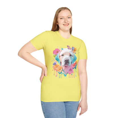 Dog Shirt Unisex Animal Tee Softstyle Gildan 64000 Short Sleeve Tee