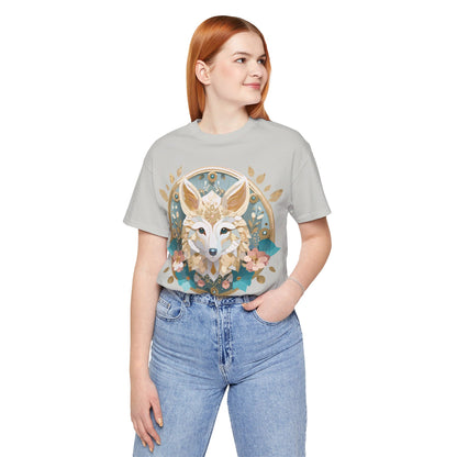 Natural Cotton Tee Shirt - Medallion Collection Printify