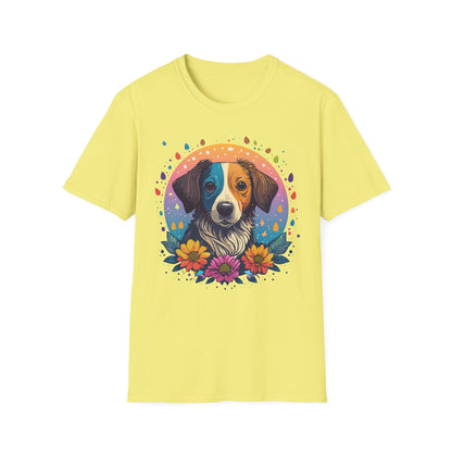 Dog Shirt Unisex Softstyle Tee 100 Percent Cotton Gildan 64000