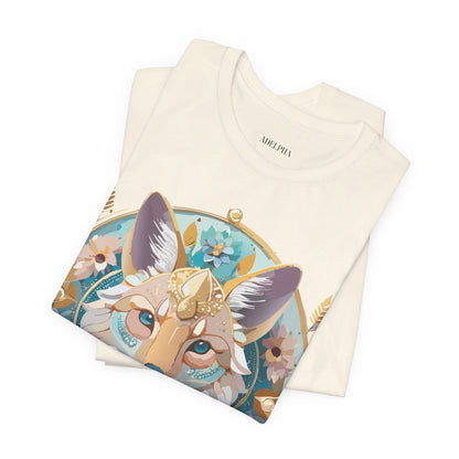 Natural Cotton Tee Shirt - Medallion Collection Printify