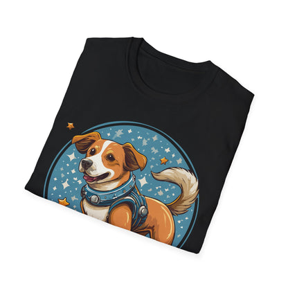 Unisex Dog And Animal Print Shirt Gildan Softstyle 64000 Tee