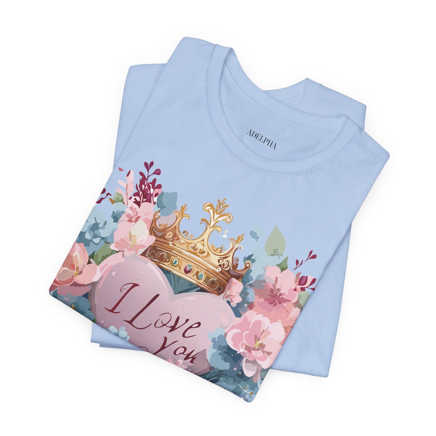 Natural Cotton Tee Shirt - Love story Collection