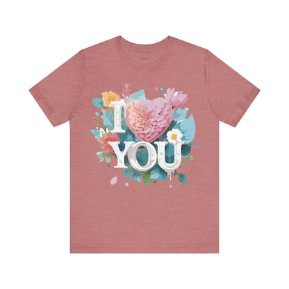Natural Cotton Tee Shirt - Love story Collection Printify