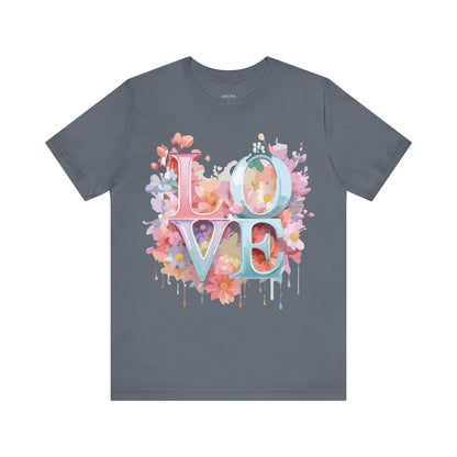Natural Cotton Tee Shirt - Love Story Collection Printify