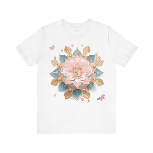 T-shirt en coton naturel - Collection Médaillon