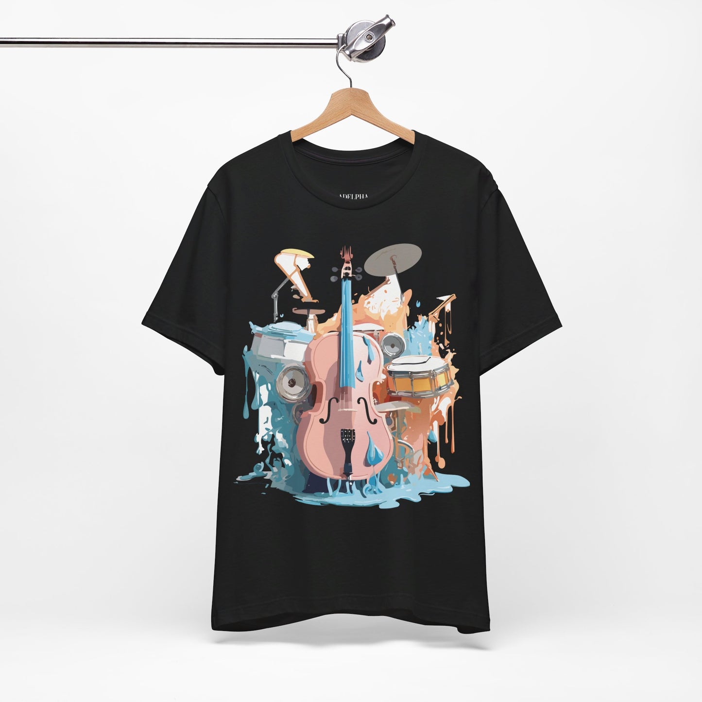 T-shirt en coton naturel - Collection Musique