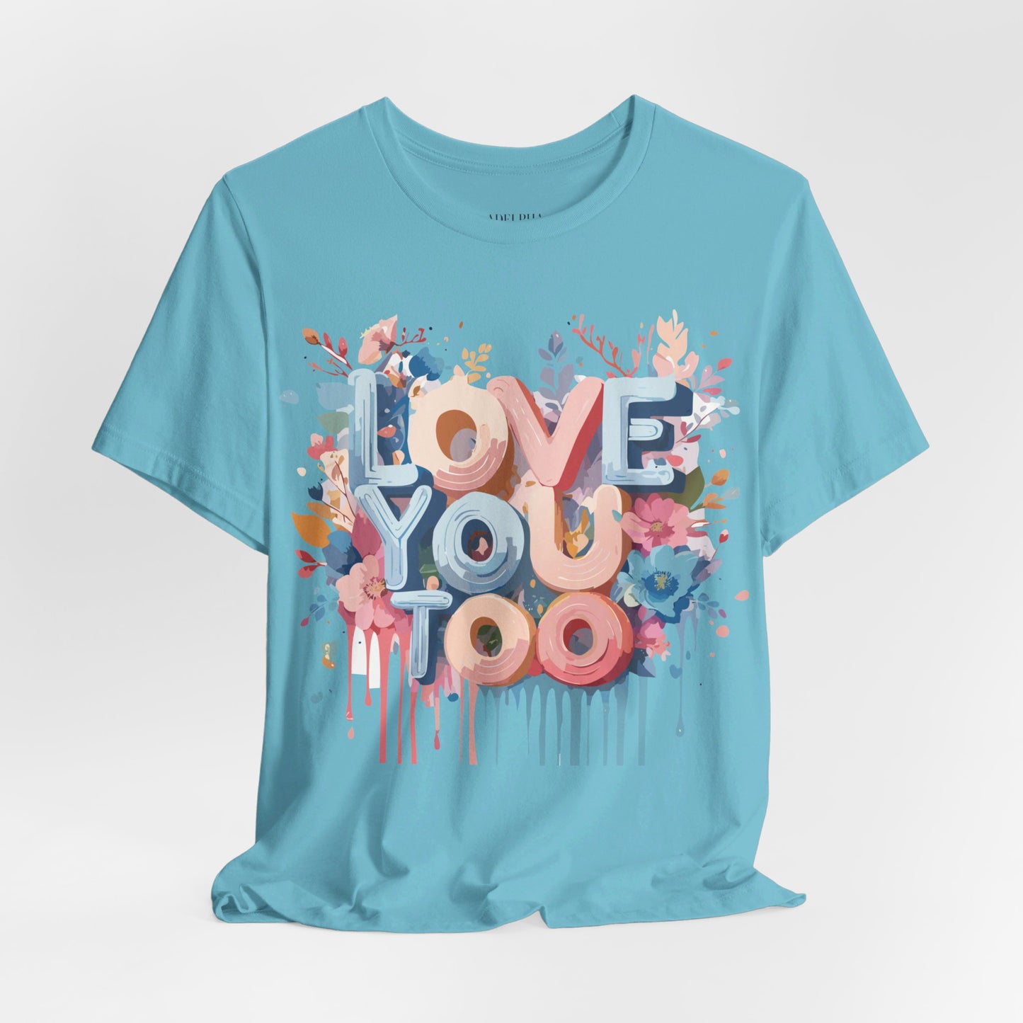 T-Shirt aus natürlicher Baumwolle – Love Story-Kollektion