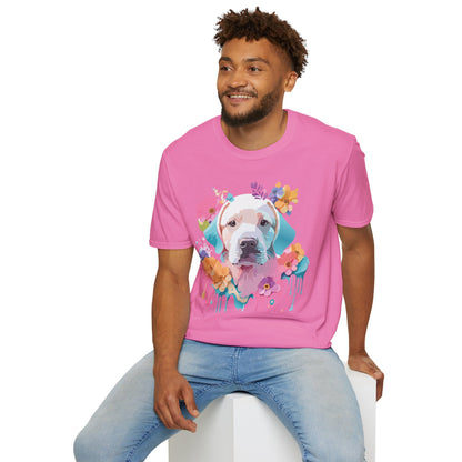 Dog Shirt Unisex Animal Tee Softstyle Gildan 64000 Short Sleeve Tee