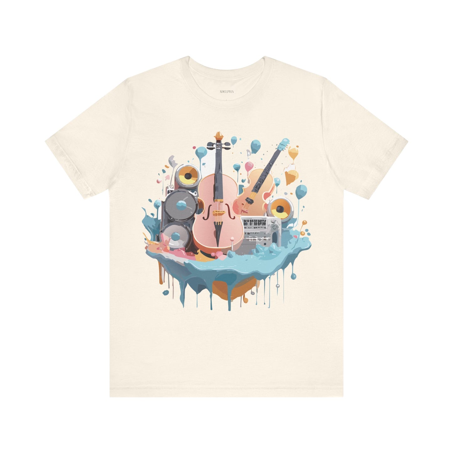 T-shirt en coton naturel - Collection Musique