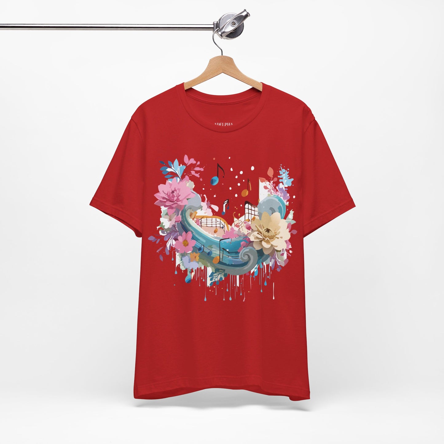 Natural Cotton Tee Shirt - Music Collection