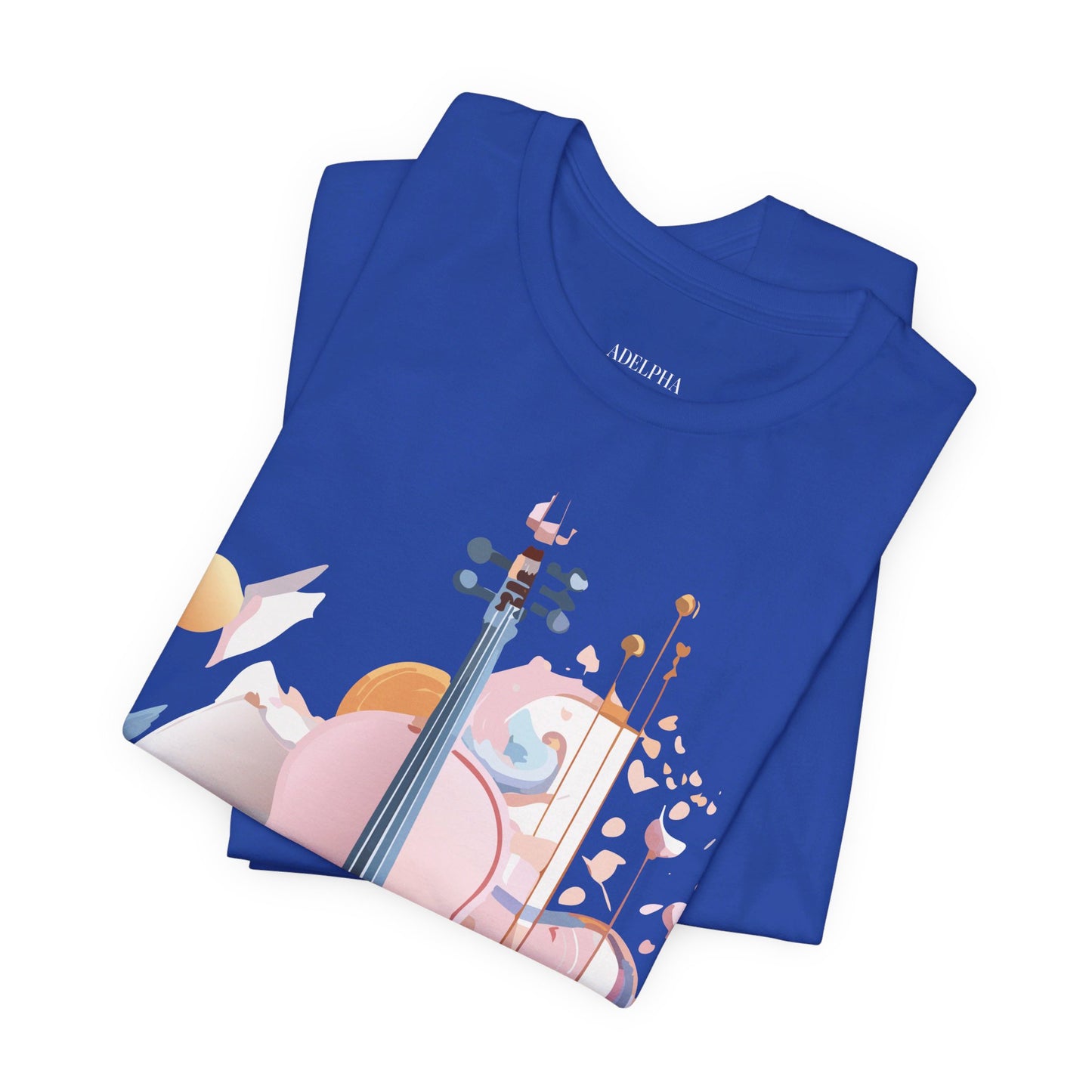 T-shirt en coton naturel - Collection Musique