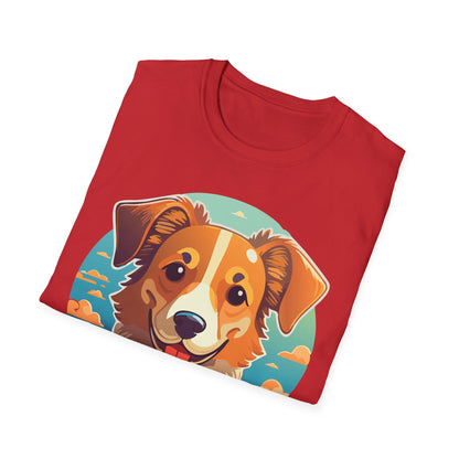 Dog Shirt Unisex Animal Tee One Hundred Percent Cotton Softstyle Gildan 64000