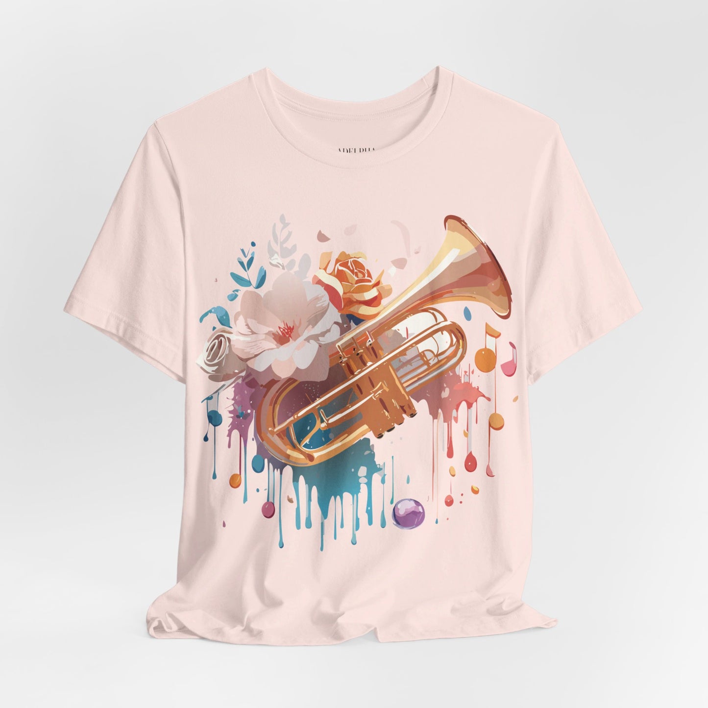 T-shirt en coton naturel - Collection Musique