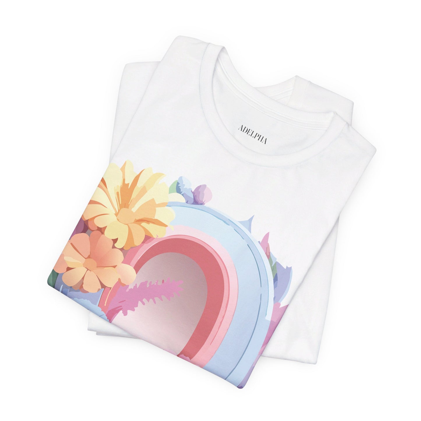 T-shirt en coton naturel - Collection Lettres - Q